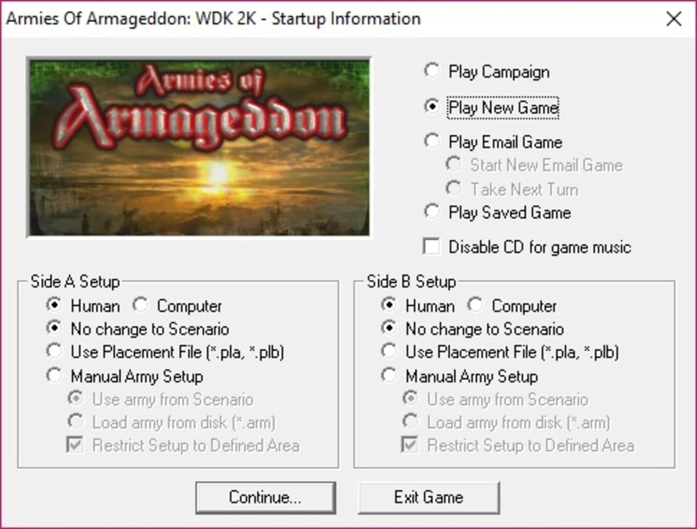 Armies of Armageddon: WDK 2K screenshot 3
