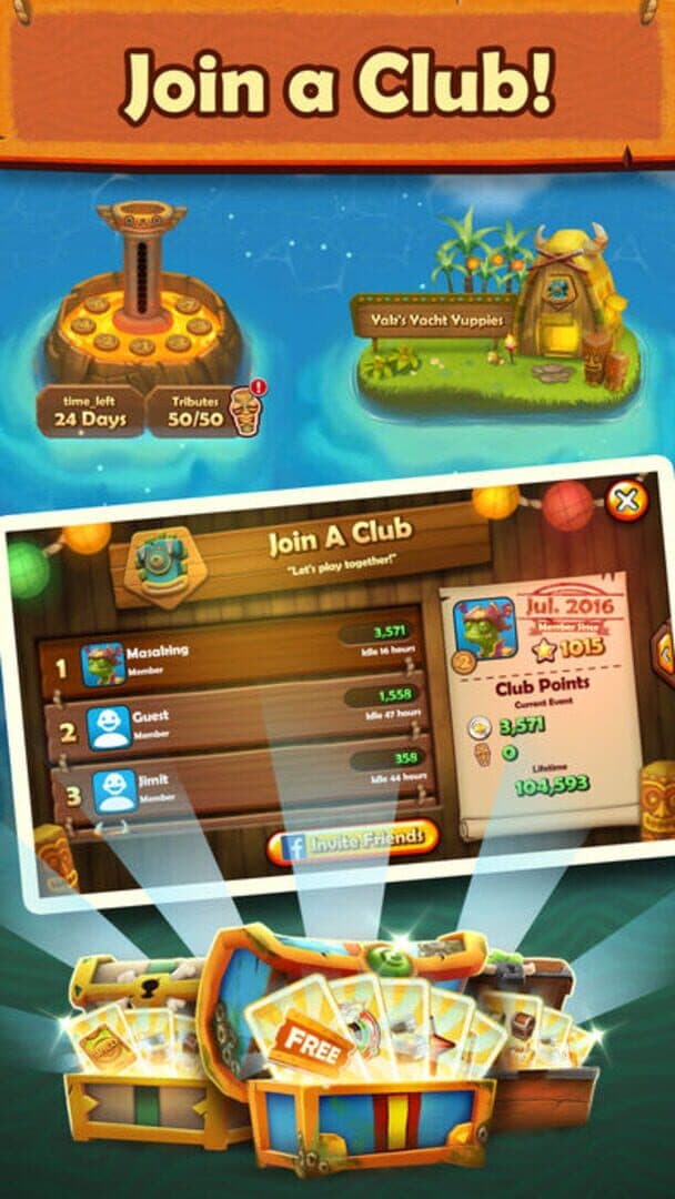 Tiki Solitaire TriPeaks screenshot 6