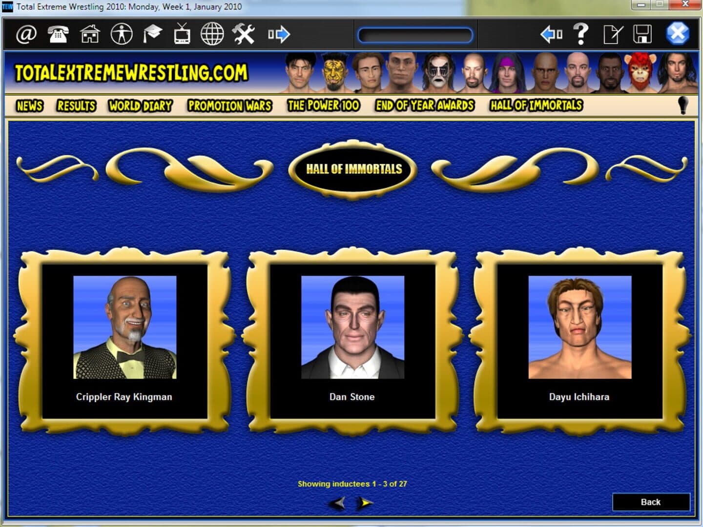 Total Extreme Wrestling 2010 screenshot 3