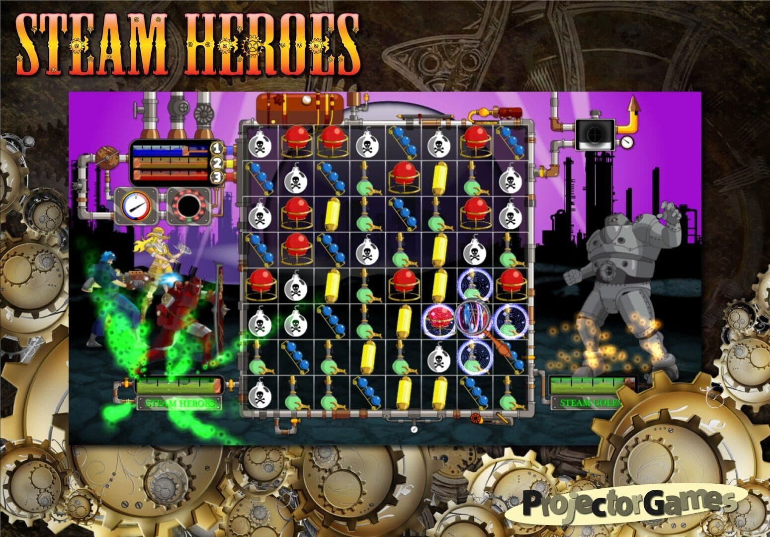 Steam Heroes screenshot 2