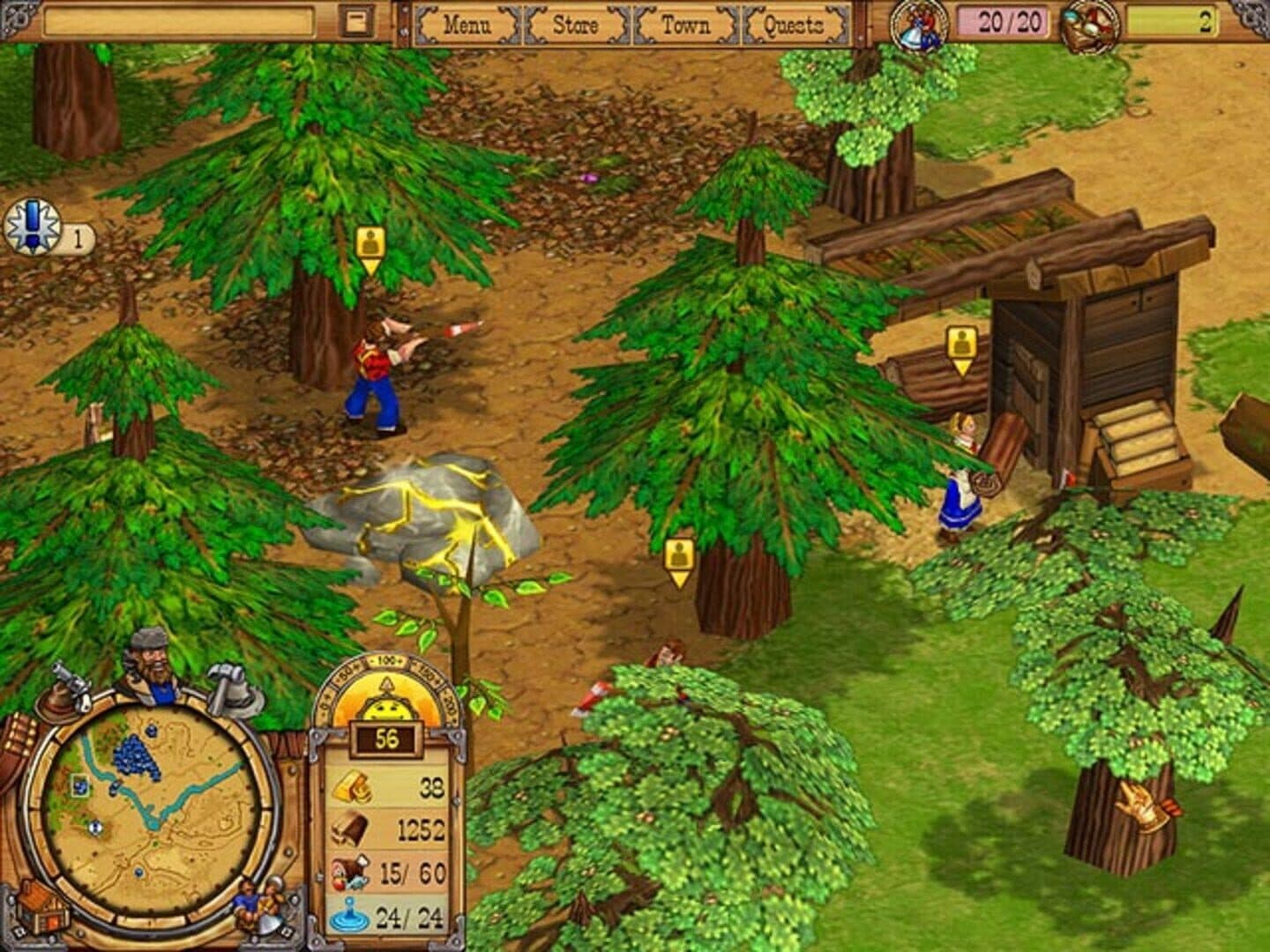 Westward II: Heroes of the Frontier screenshot 2