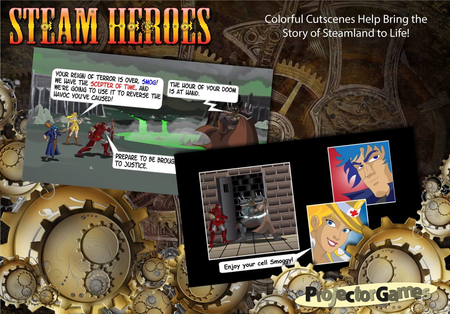 Steam Heroes screenshot 4