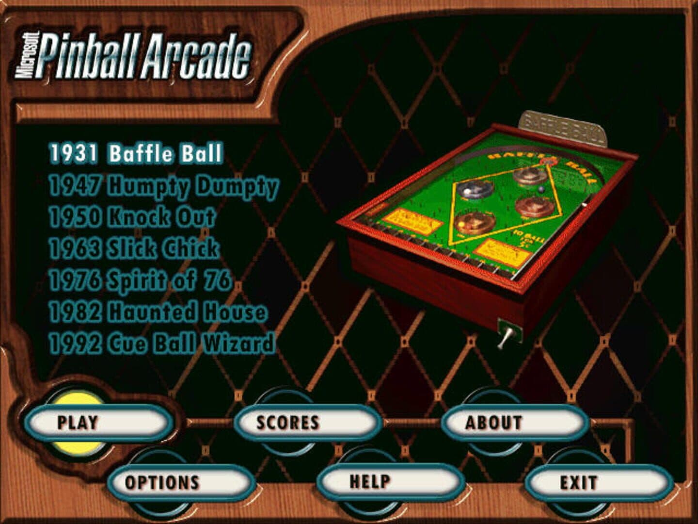Microsoft Pinball Arcade screenshot 1