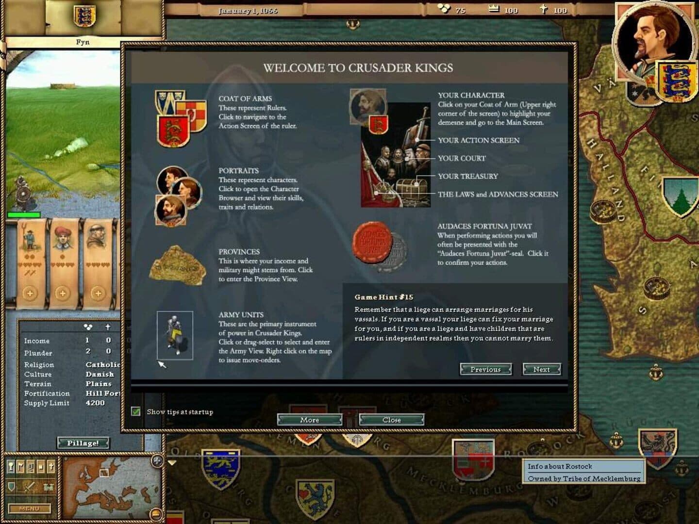 Crusader Kings screenshot 1