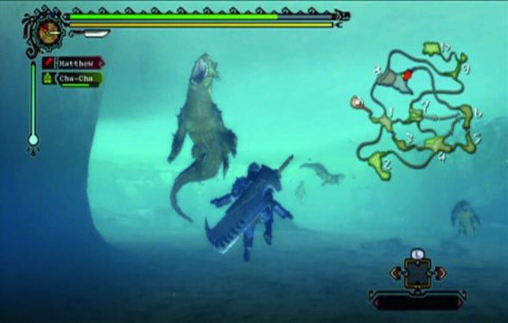 Monster Hunter Tri screenshot 1