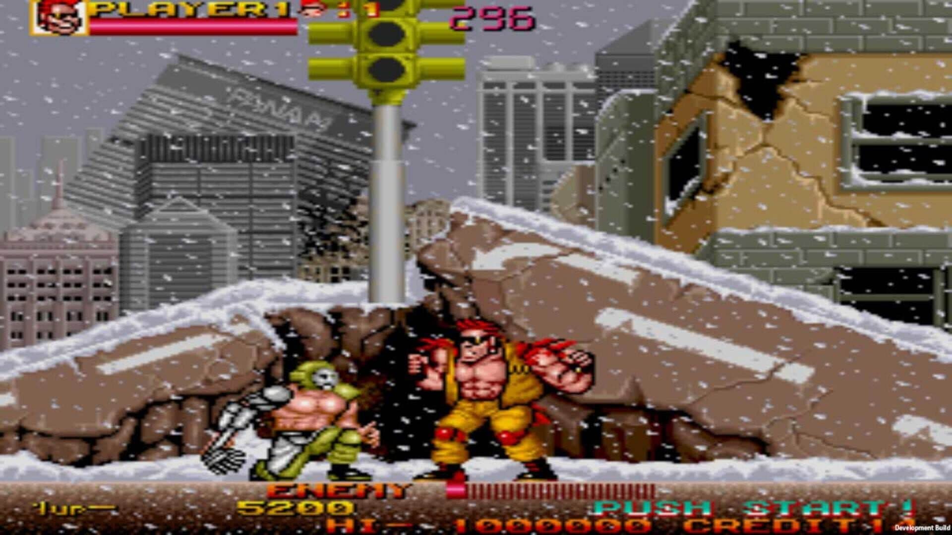 Johnny Turbo's Arcade: Two Crude Dudes screenshot 3