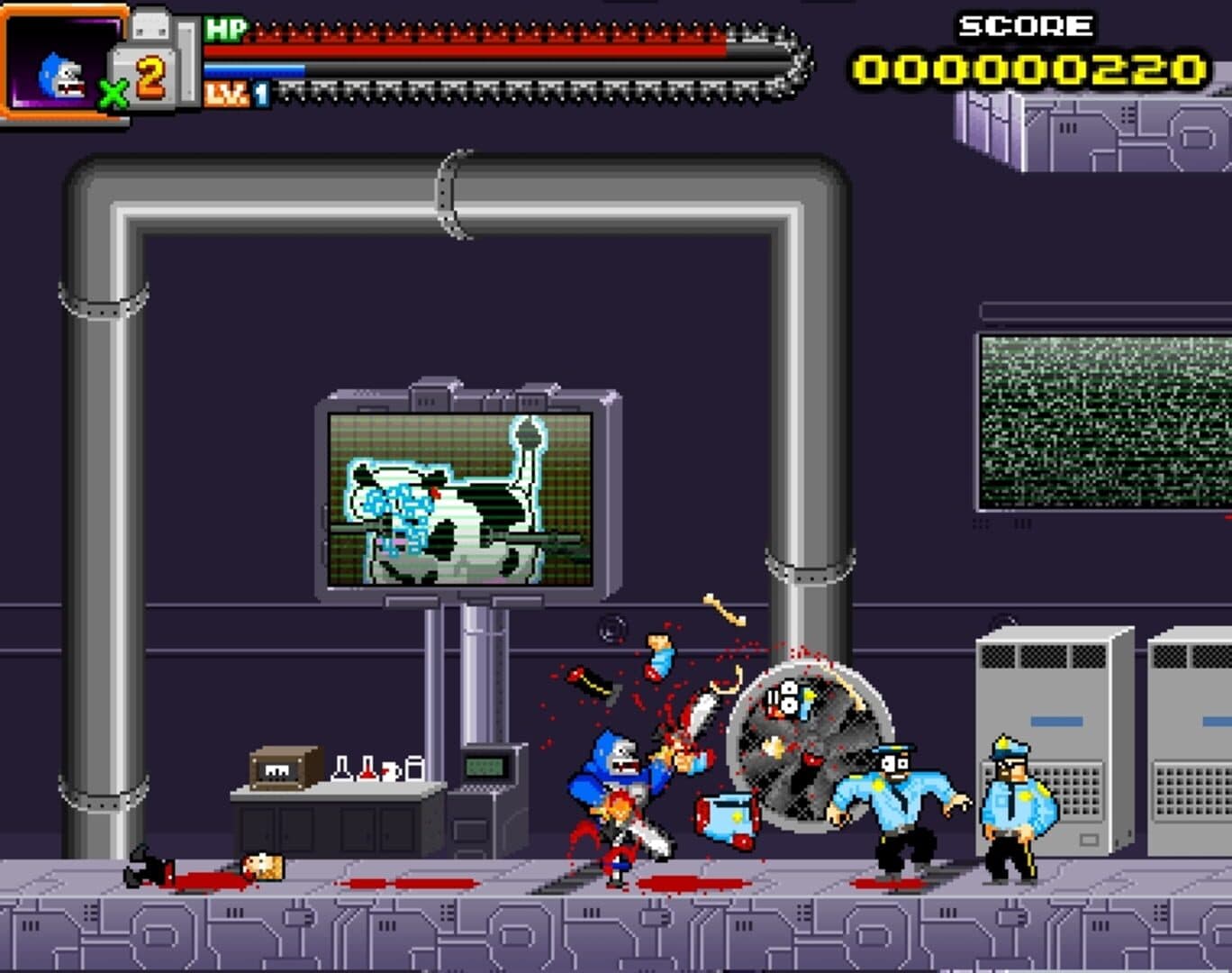 Bionic Chainsaw Pogo Gorilla screenshot 5