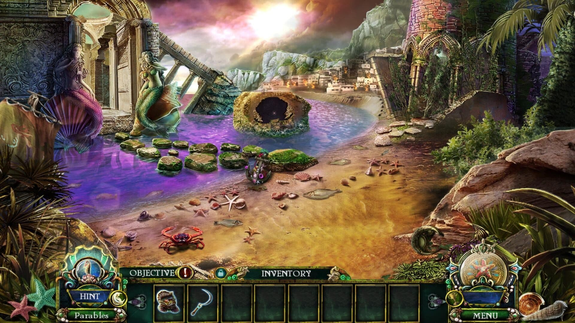 Dark Parables: The Little Mermaid and the Purple Tide - Collector's Edition screenshot 4