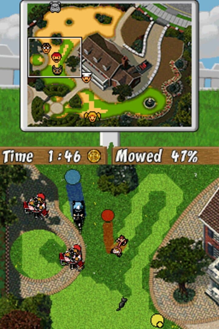 1950s Lawn Mower Kids screenshot 3