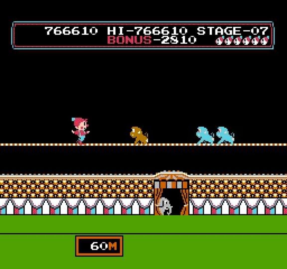 Circus Charlie screenshot 2