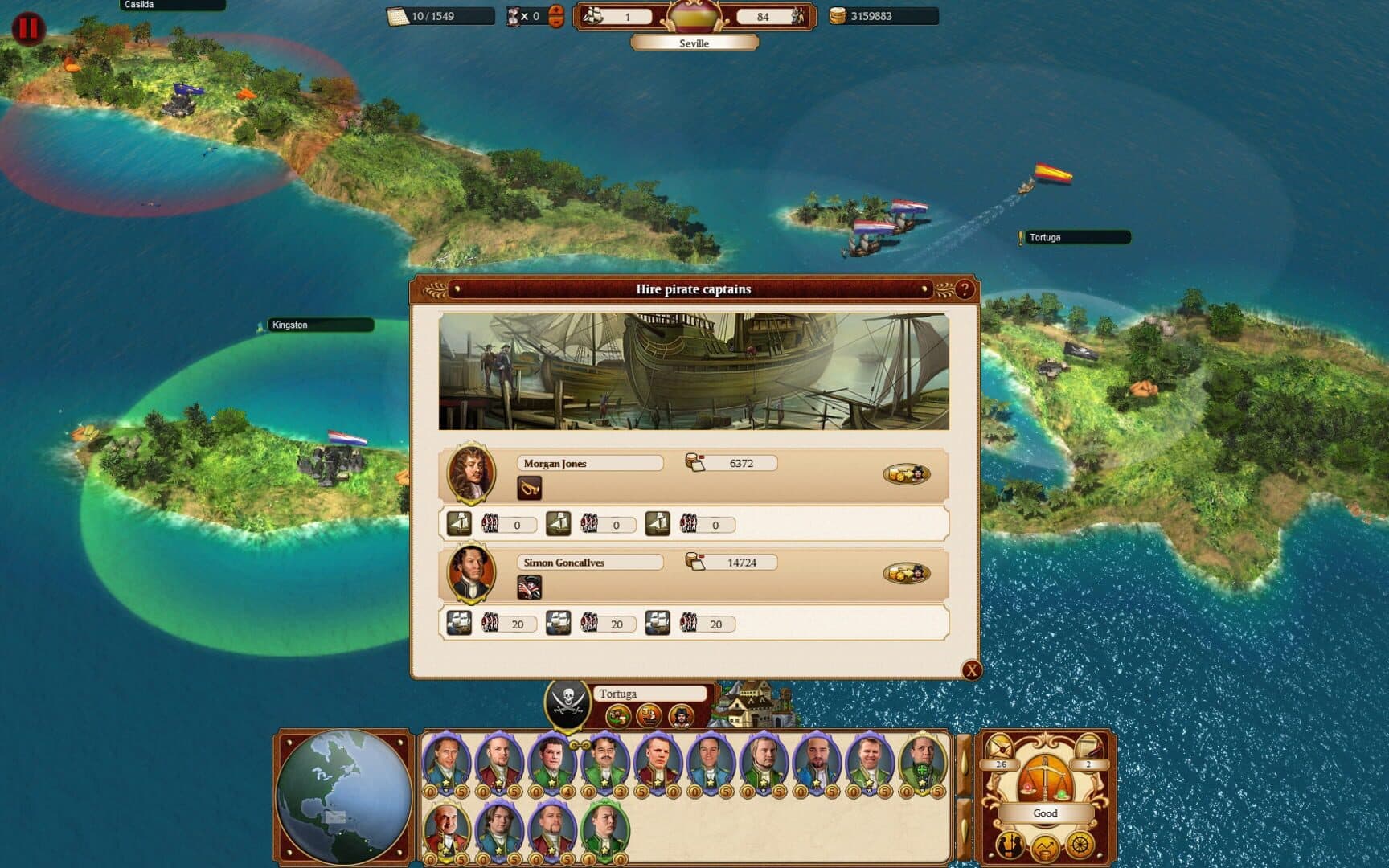 Commander: Conquest of the Americas - Pirate Treasure Chest screenshot 2