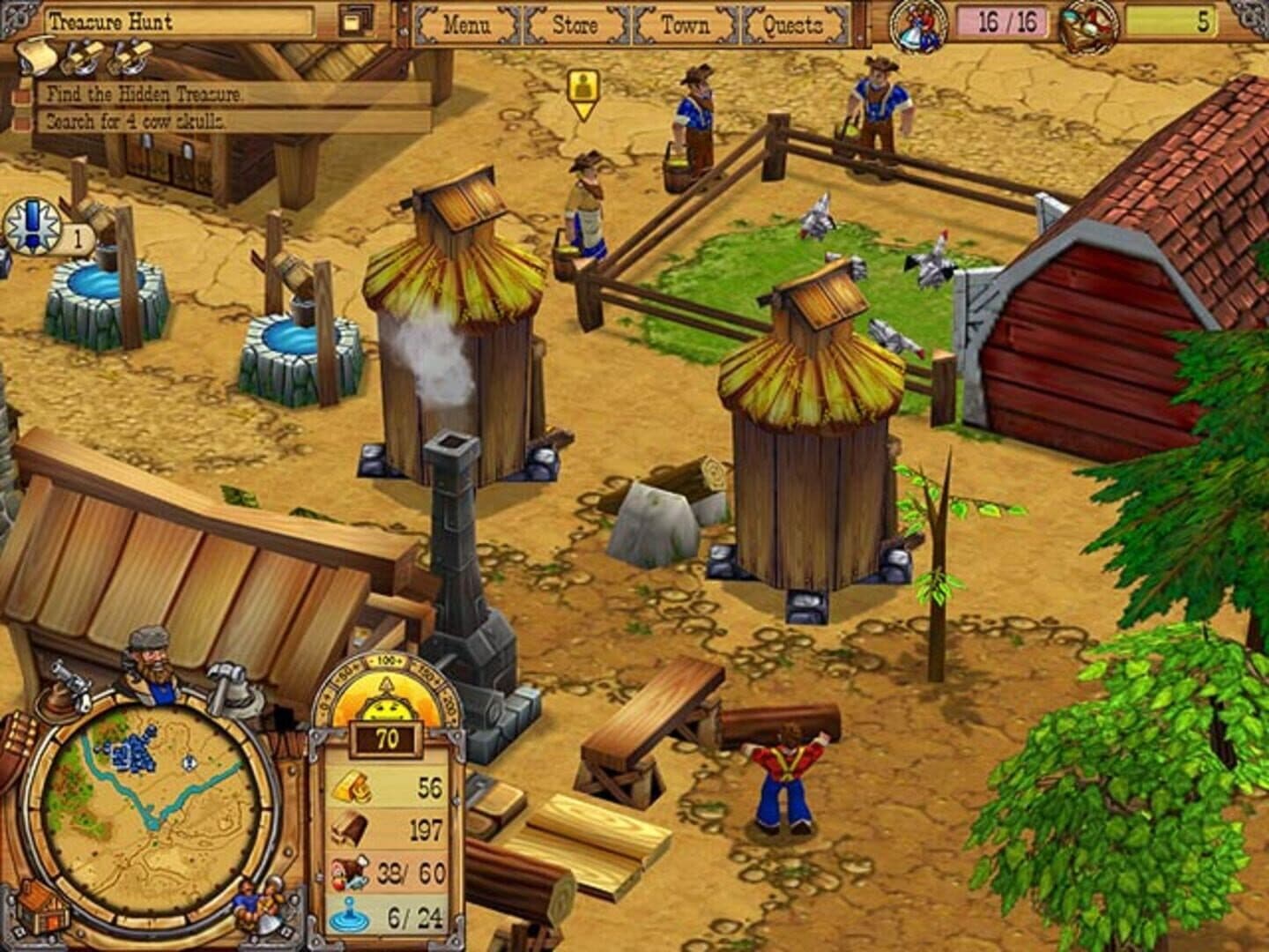 Westward II: Heroes of the Frontier screenshot 1