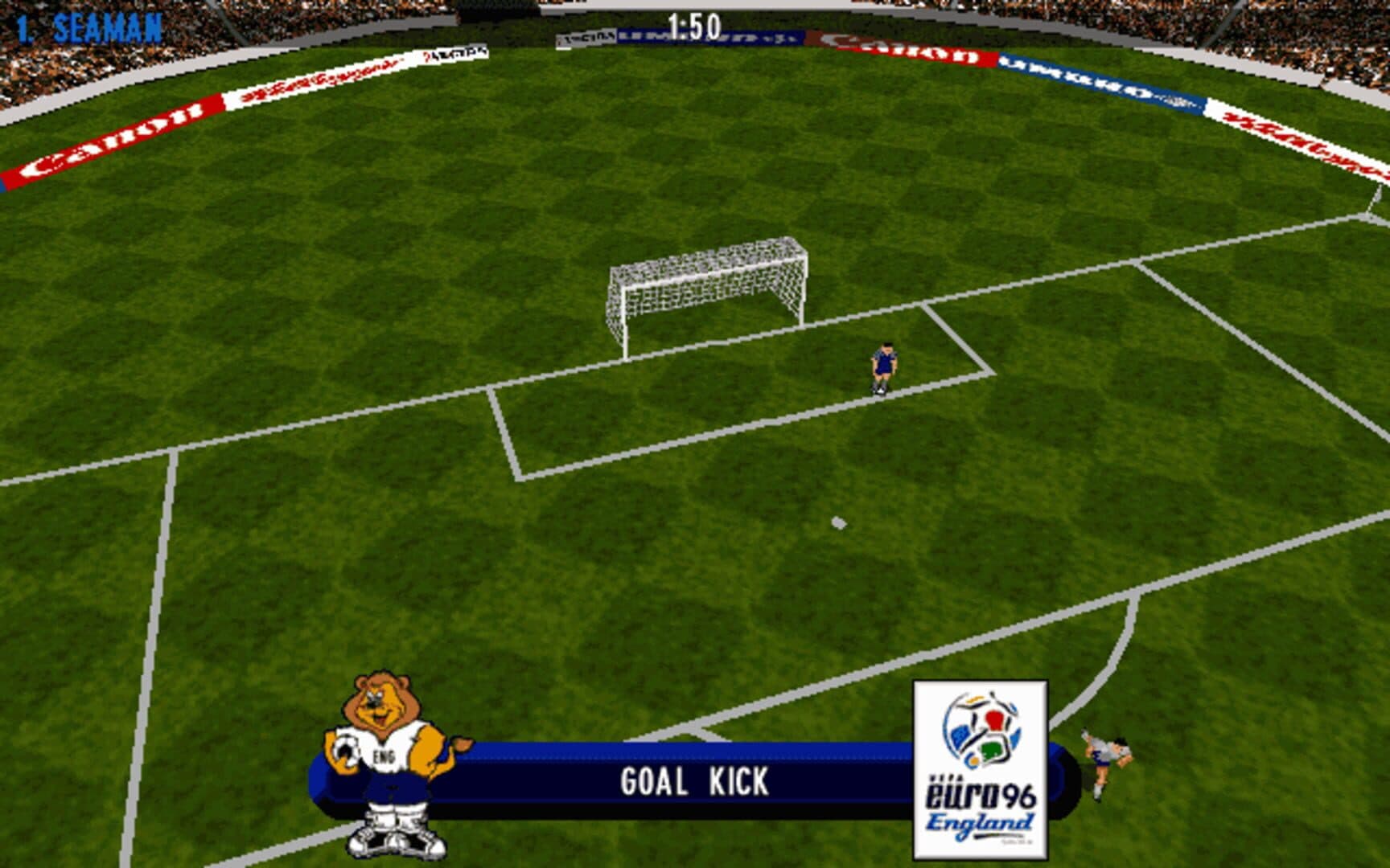 UEFA Euro 96 England screenshot 1