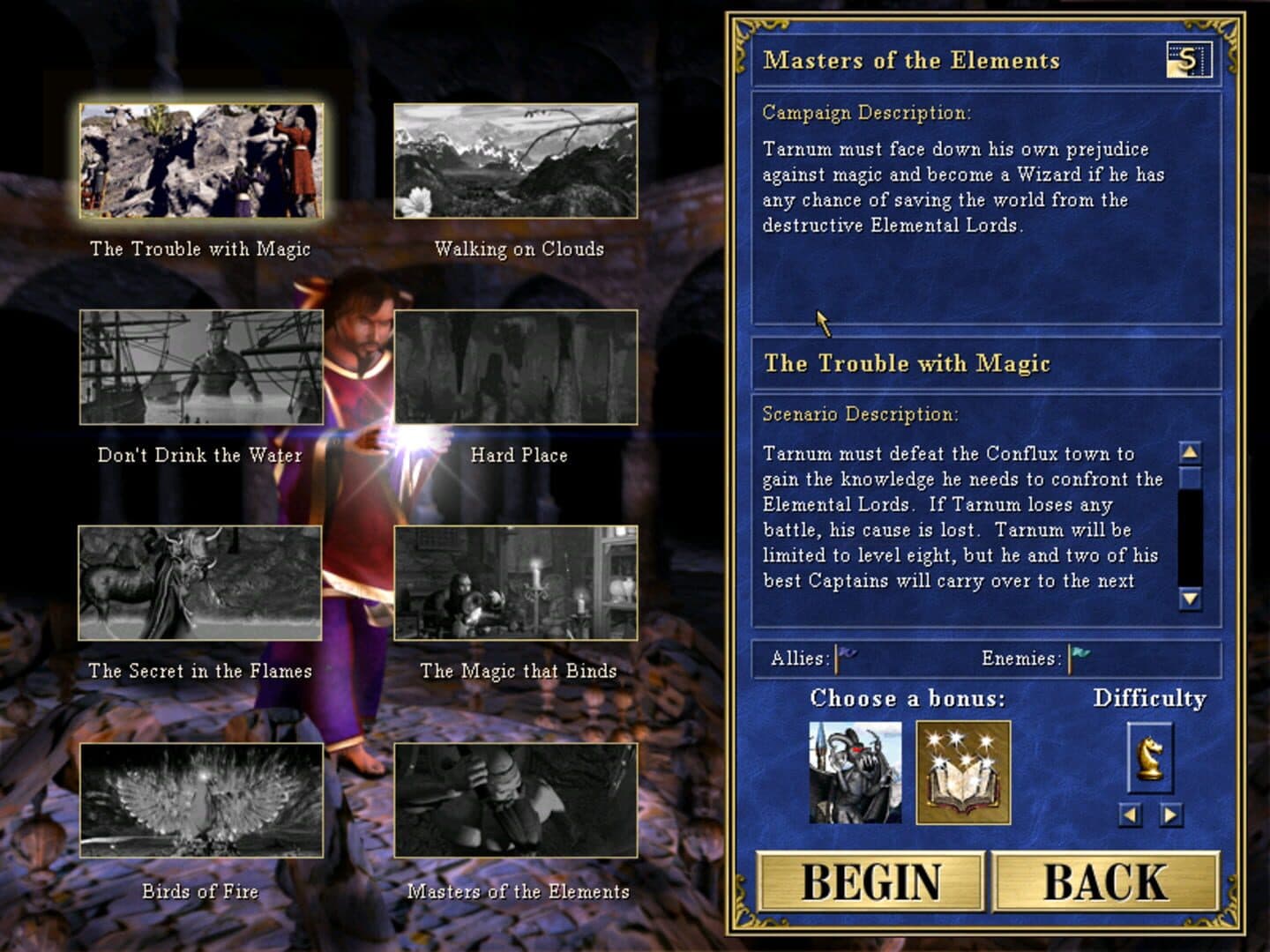 Heroes Chronicles: Masters of the Elements screenshot 2