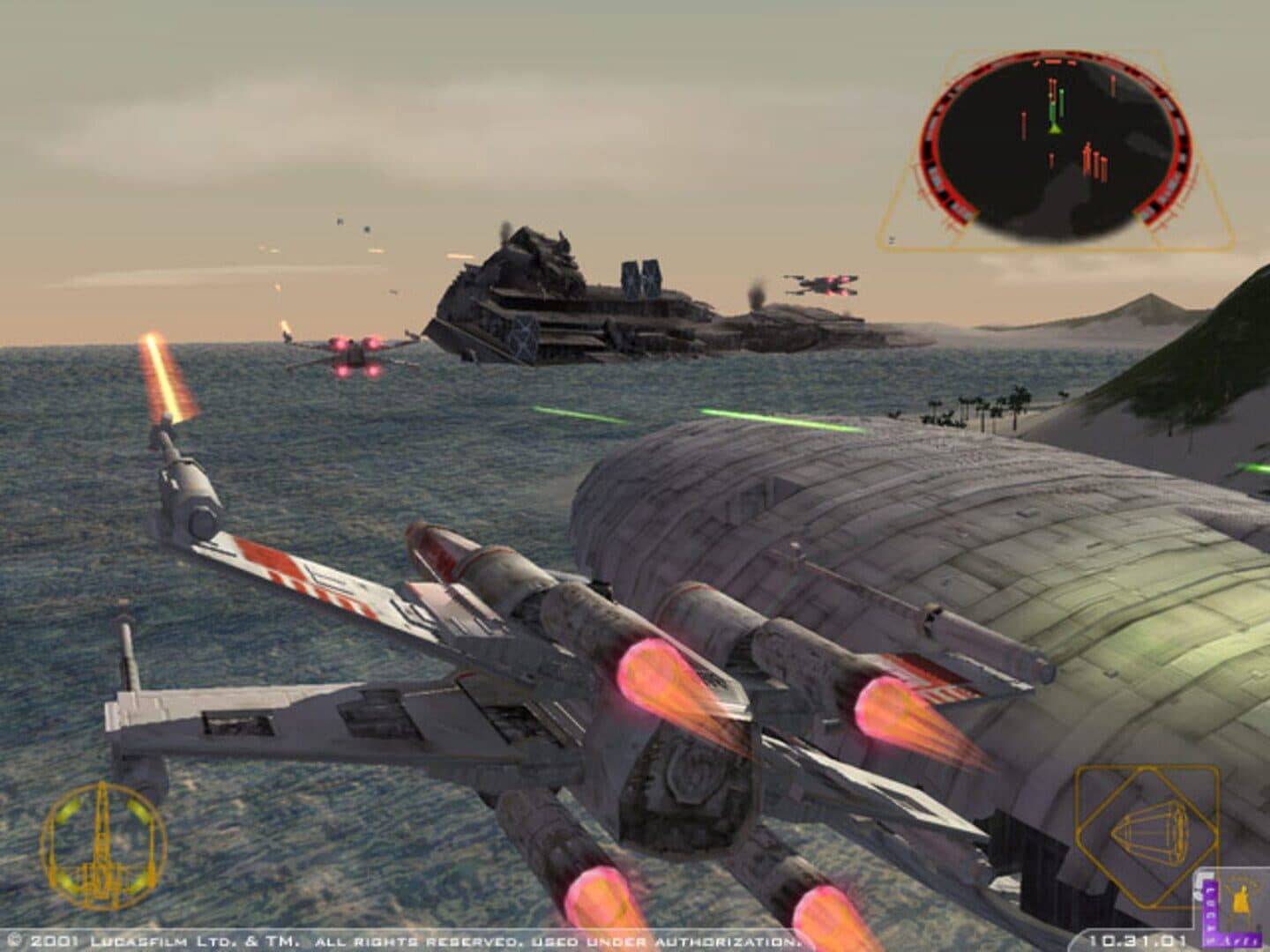 Star Wars: Rogue Squadron II - Rogue Leader screenshot 12