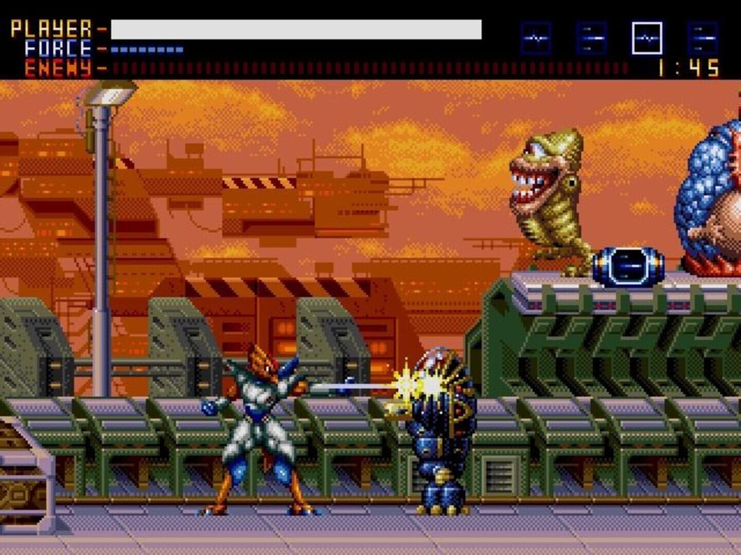 Alien Soldier screenshot 2
