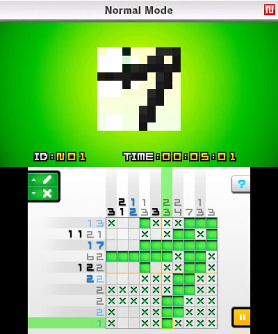 Picross e2 screenshot 1