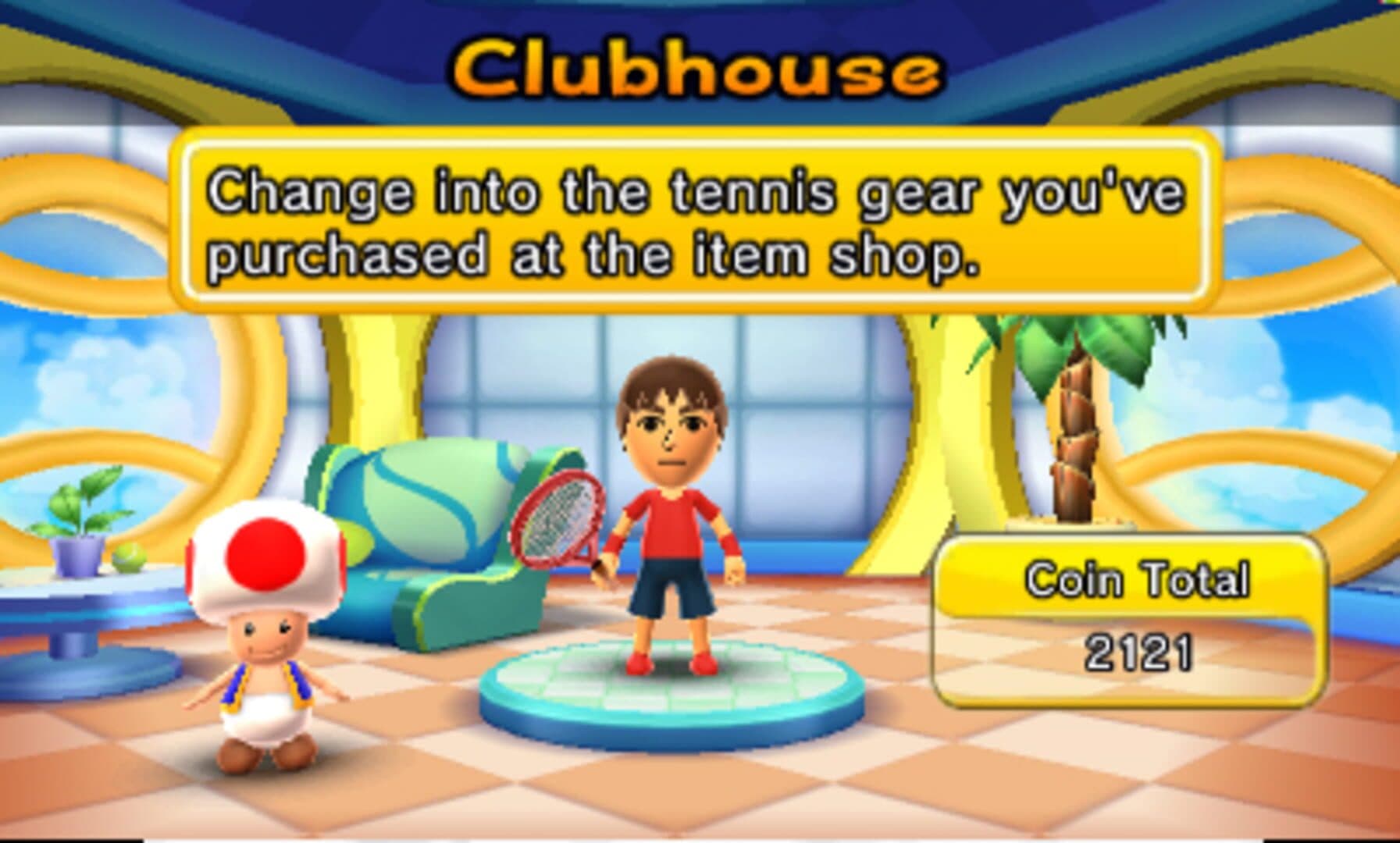 Mario Tennis Open screenshot 1