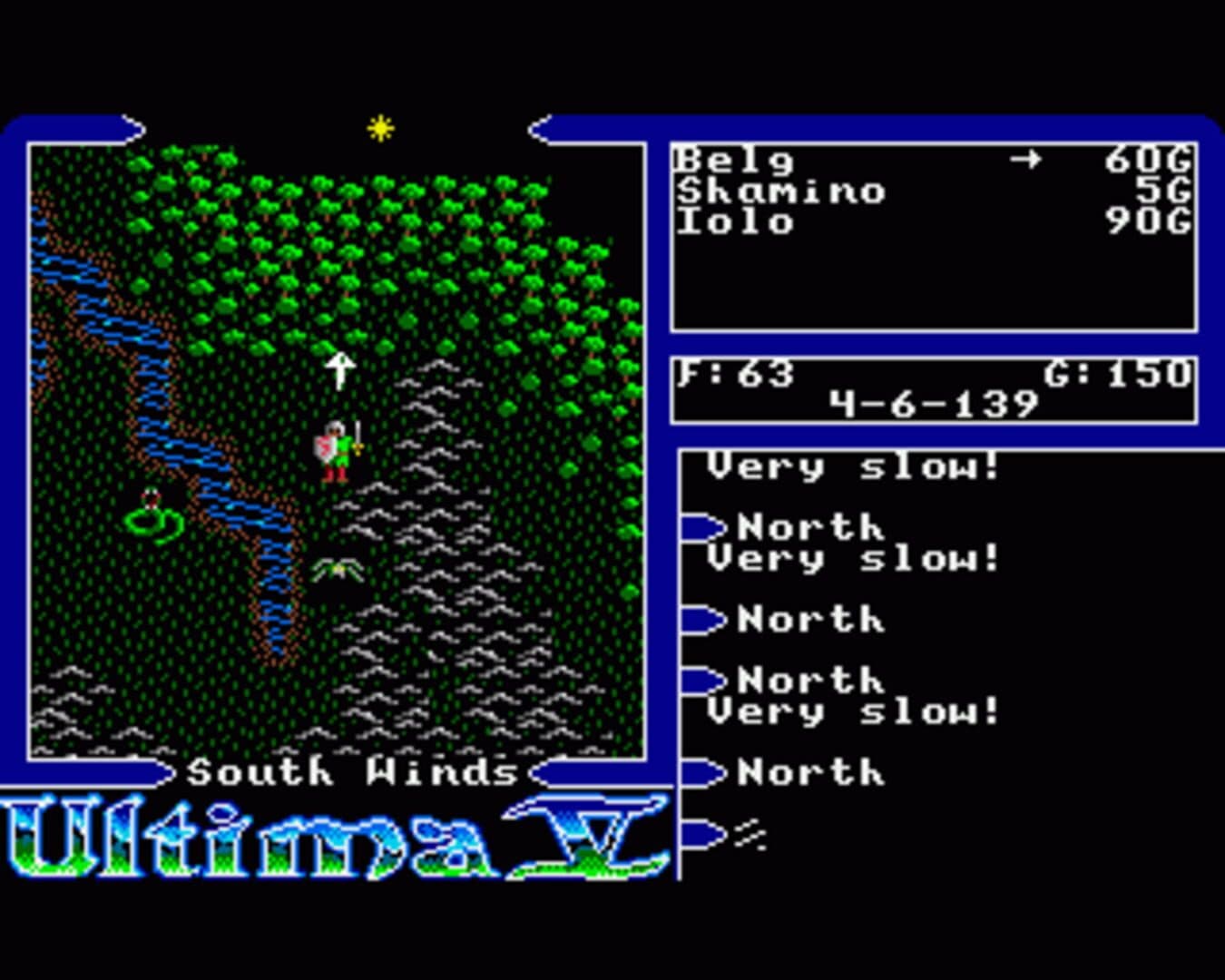 Ultima V: Warriors of Destiny screenshot 2