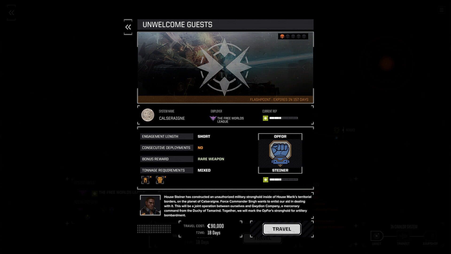 BattleTech: Flashpoint screenshot 1