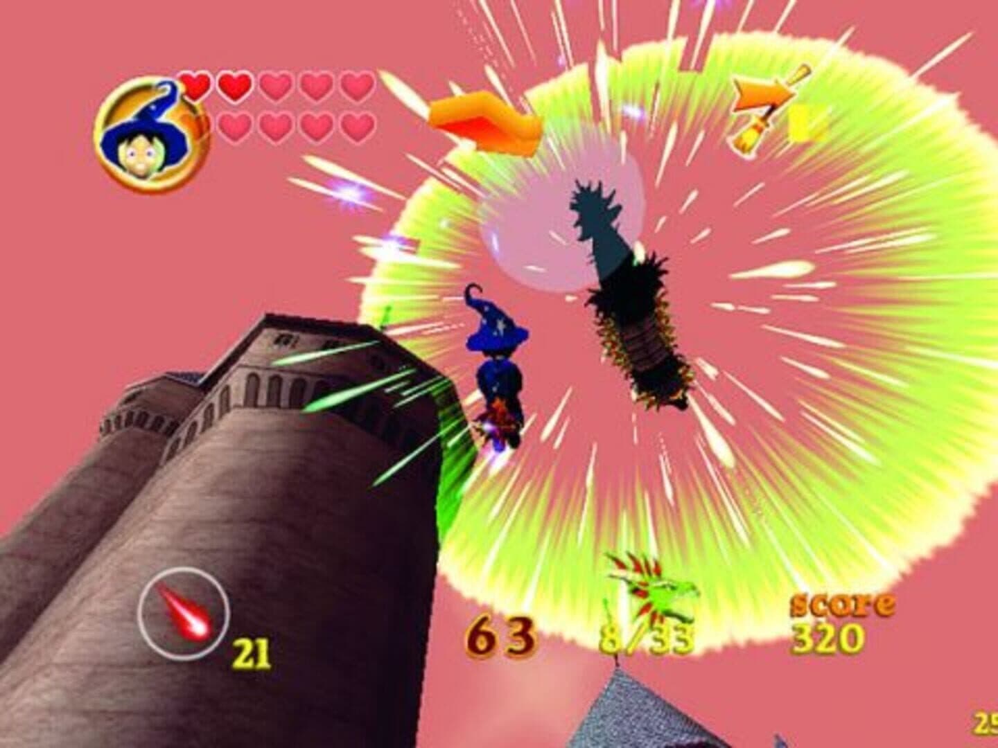 Billy the Wizard: Rocket Broomstick Racing screenshot 1