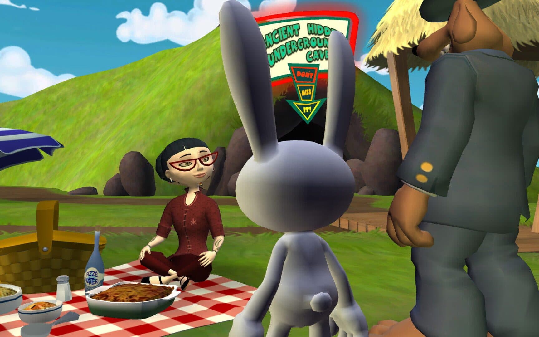 Sam & Max: Beyond Time and Space - Episode 2: Moai Better Blues screenshot 5