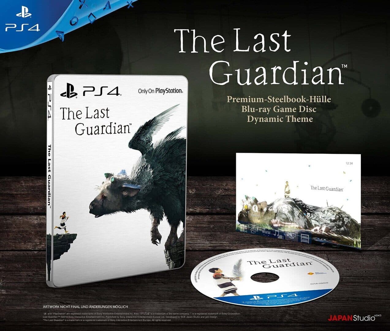 The Last Guardian: Steelbook Edition screenshot 1