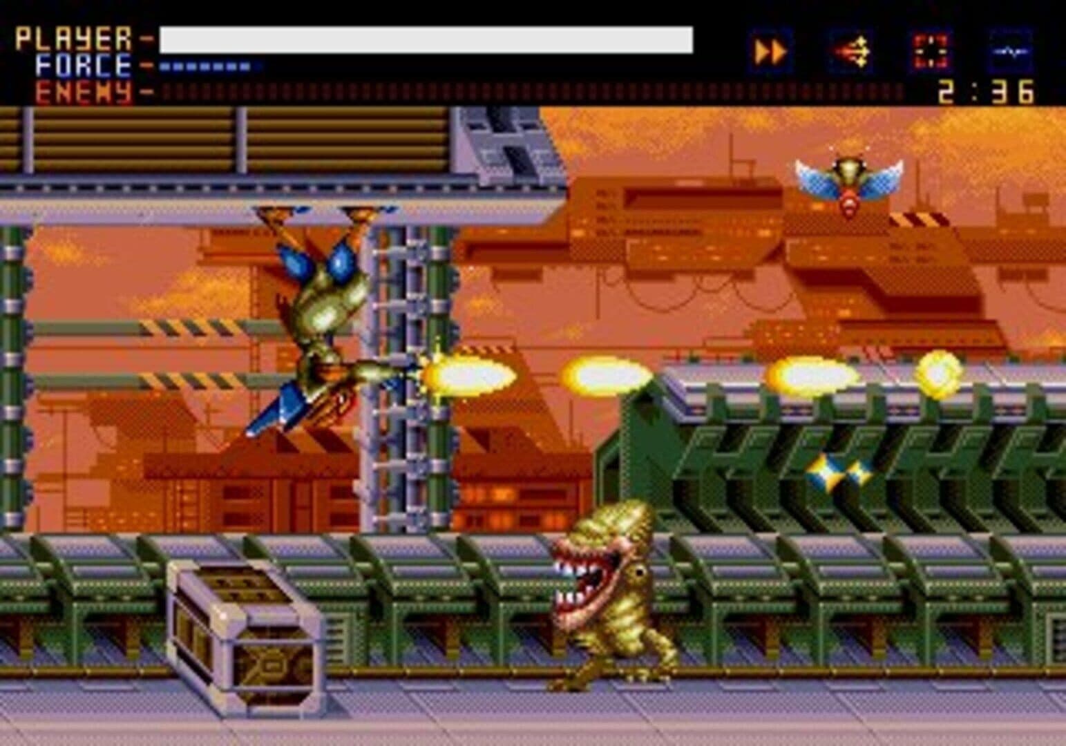Alien Soldier screenshot 10