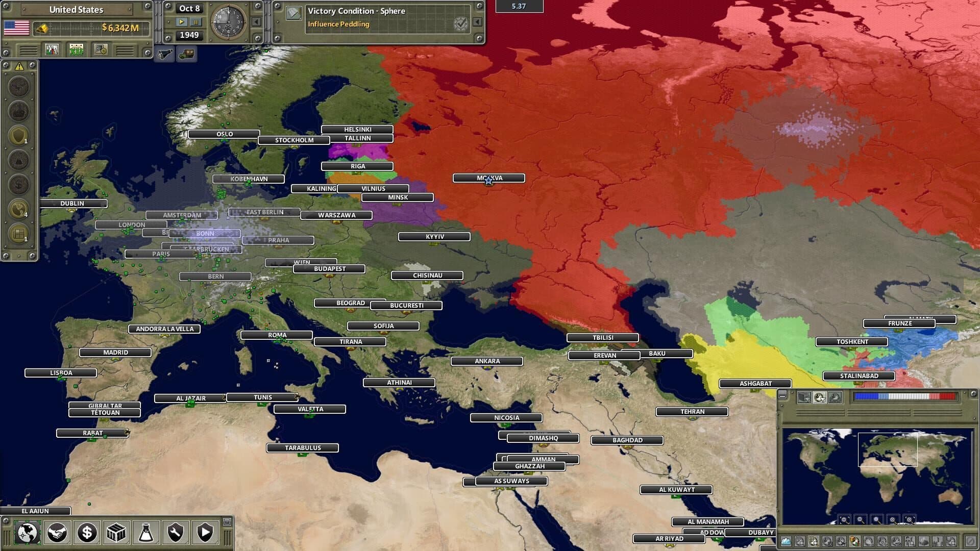 Supreme Ruler Ultimate screenshot 2