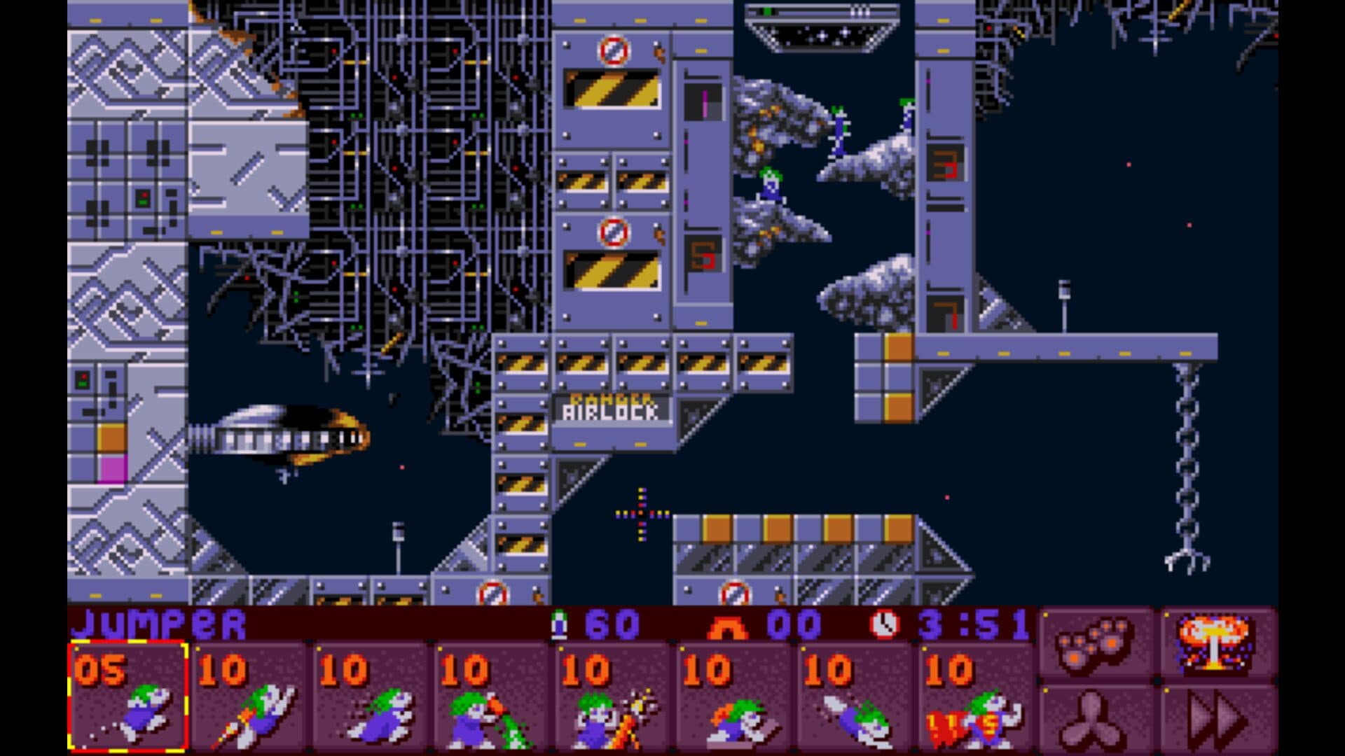 Lemmings 2: The Tribes screenshot 1