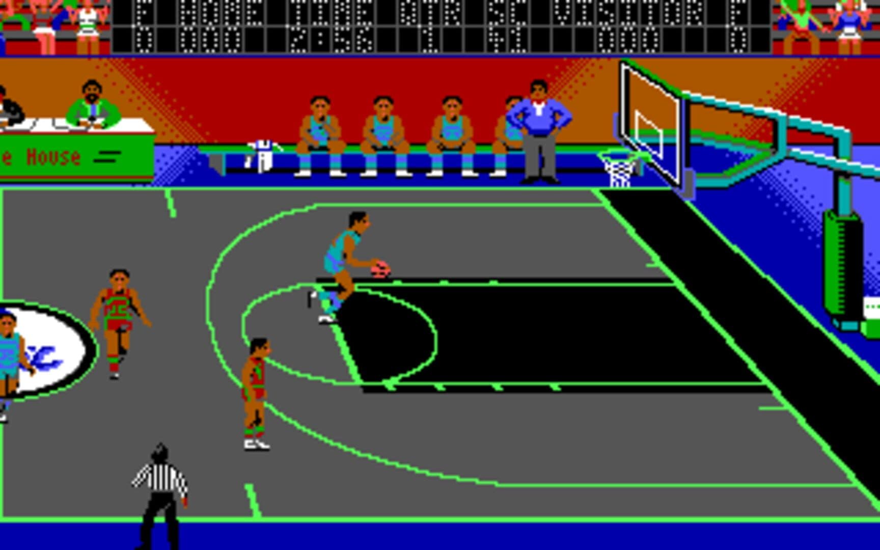 Magic Johnson's Basketball screenshot 1