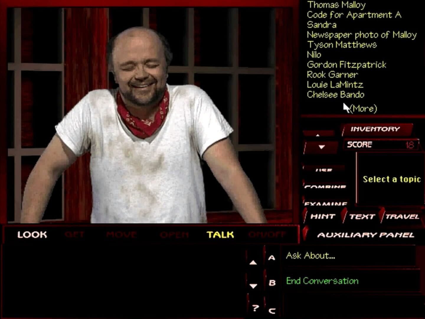 Tex Murphy: The Pandora Directive screenshot 3