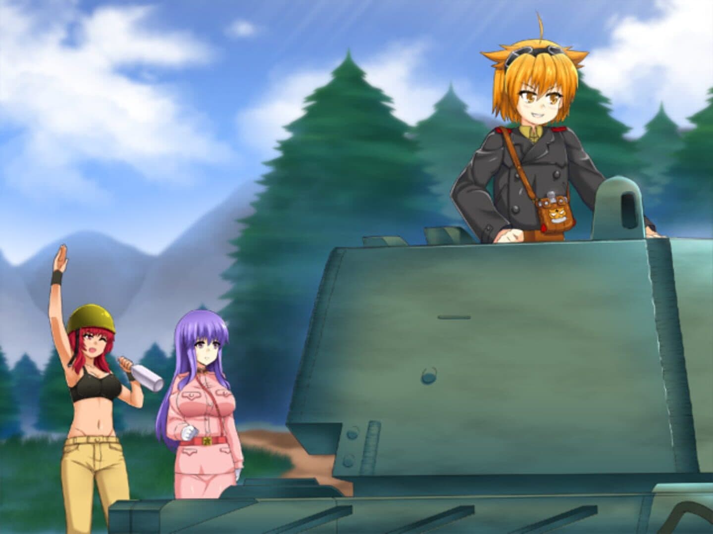 Barbarossa! Susume? Aka-gun Shoujo Ryodan screenshot 10
