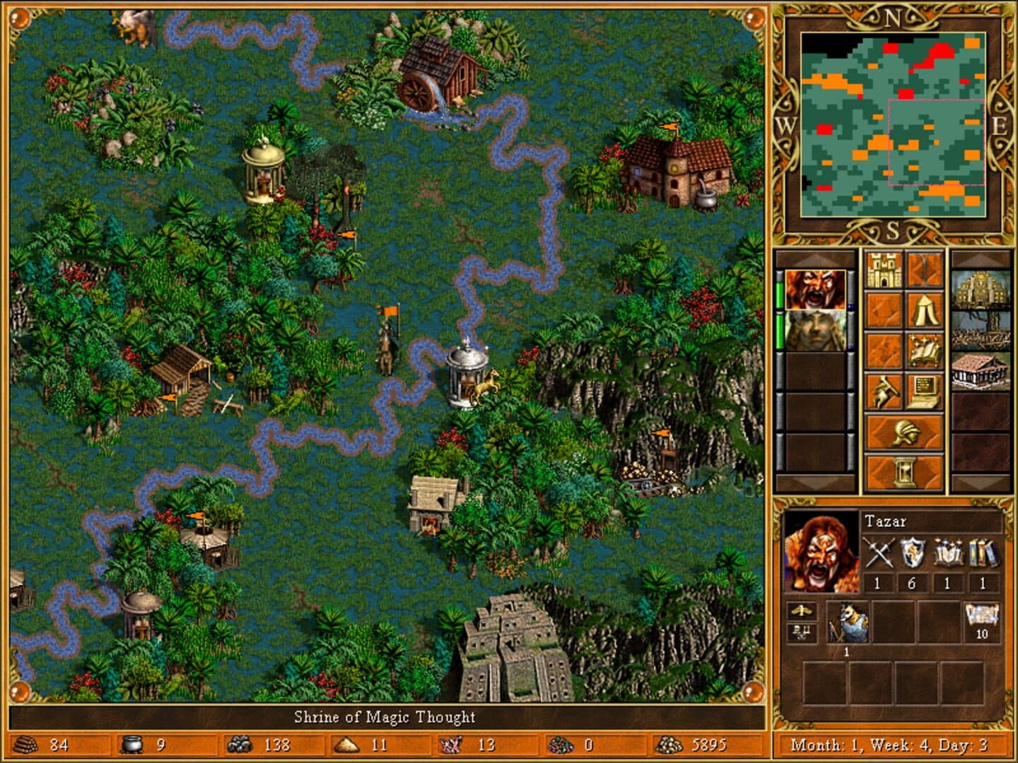 Heroes Chronicles: Revolt of the Beastmasters screenshot 1