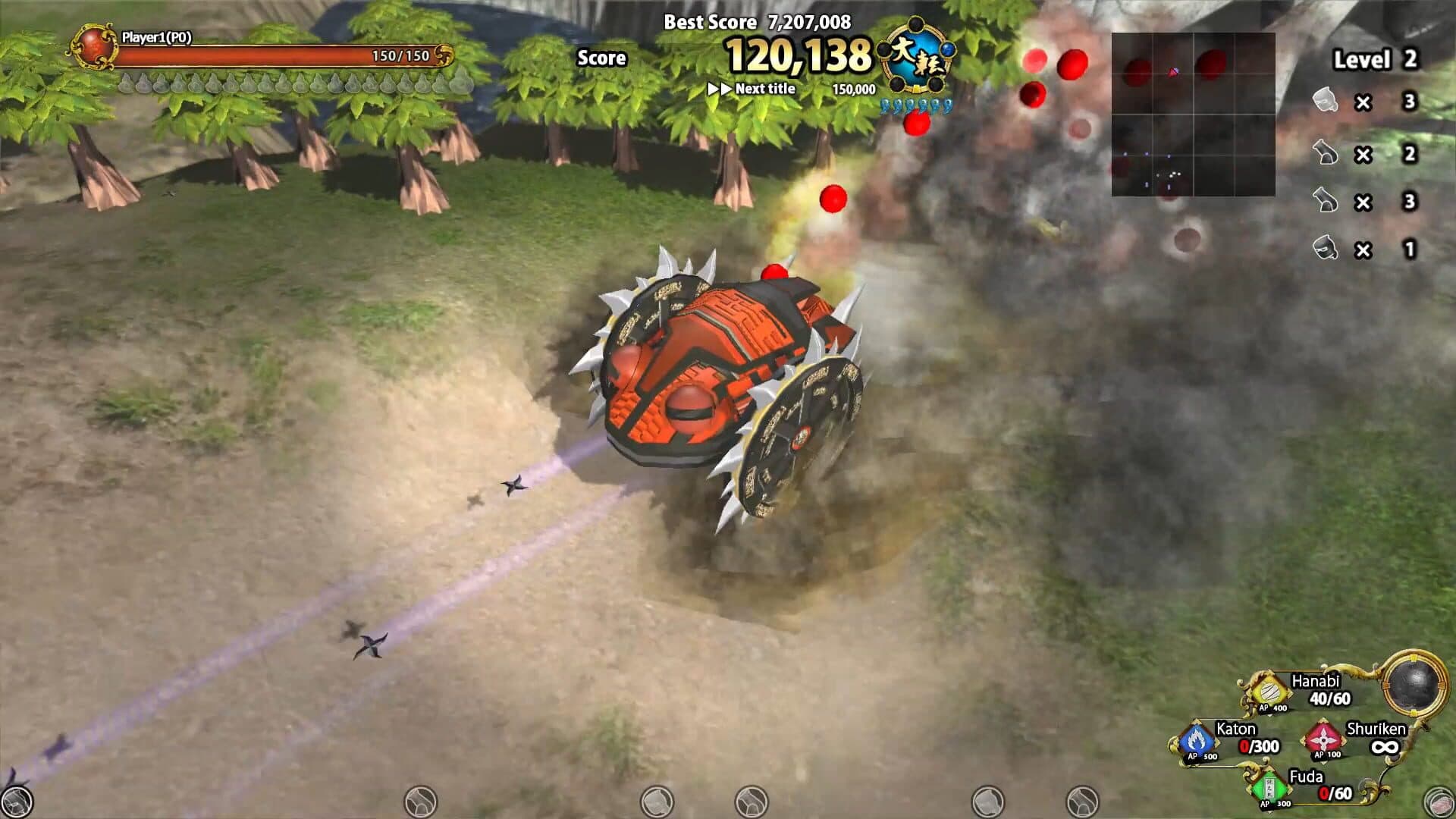 Diorama Battle of Ninja screenshot 3