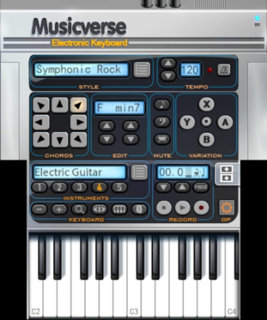 Musicverse: Electronic Keyboard screenshot 1