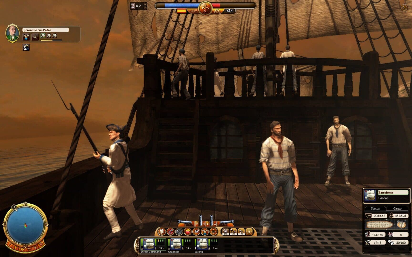 Commander: Conquest of the Americas - Pirate Treasure Chest screenshot 1