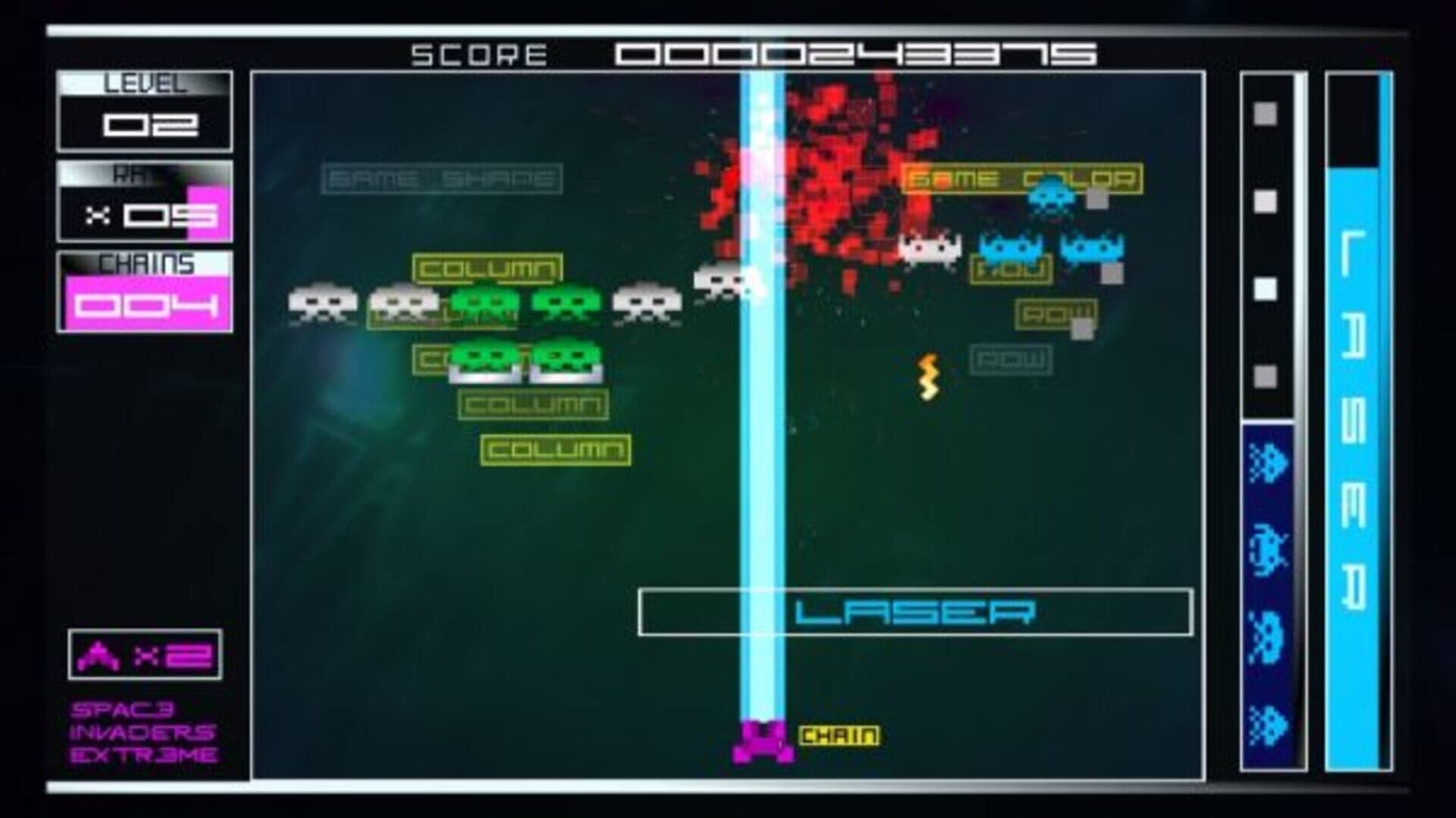 Space Invaders Extreme screenshot 2