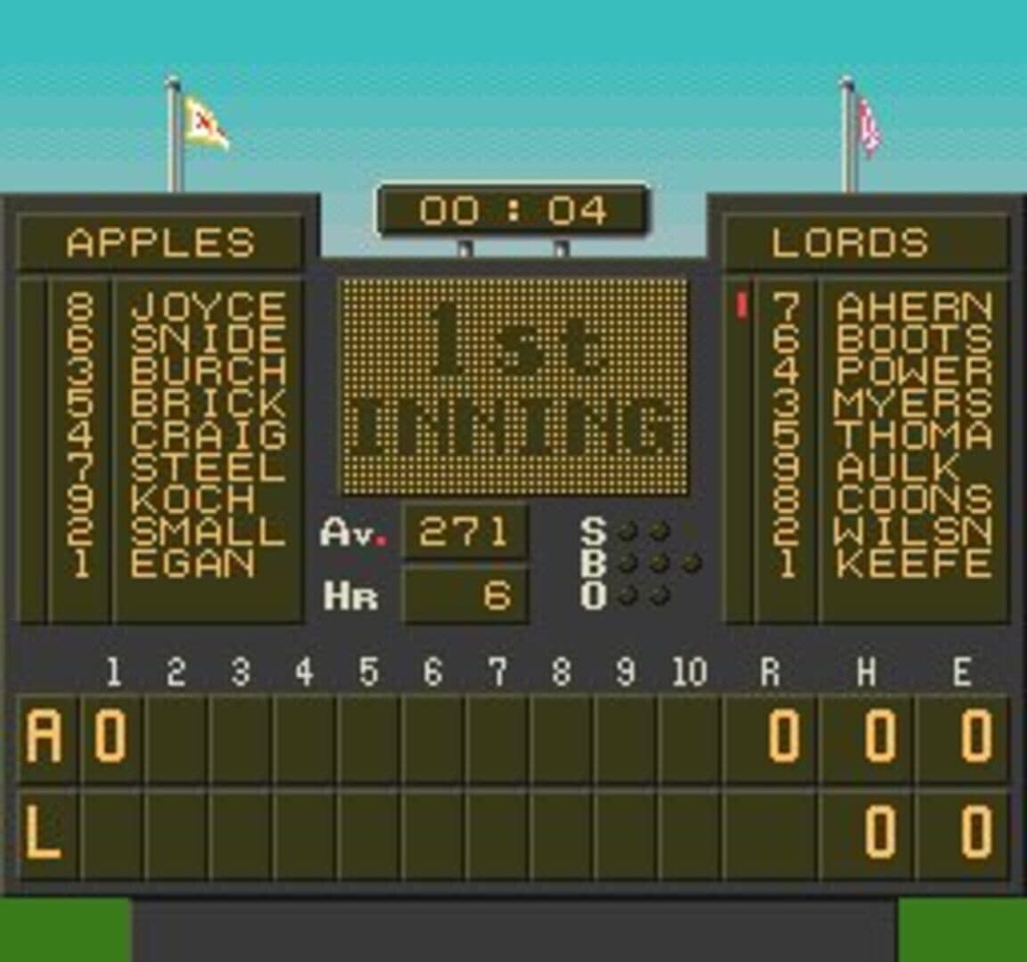 World Class Baseball screenshot 4