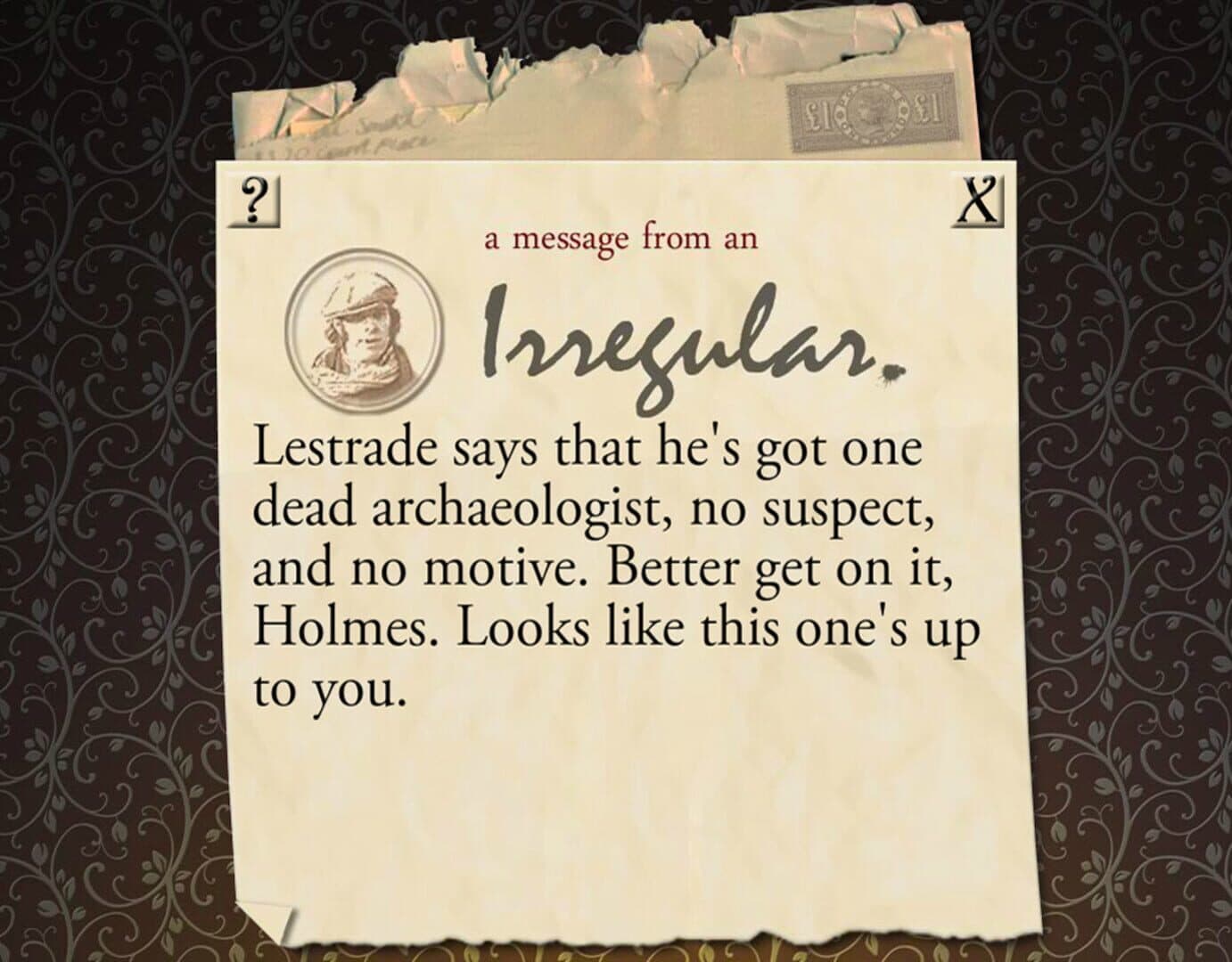 Sherlock Holmes Consulting Detective: The Case of the Mummy's Curse screenshot 1