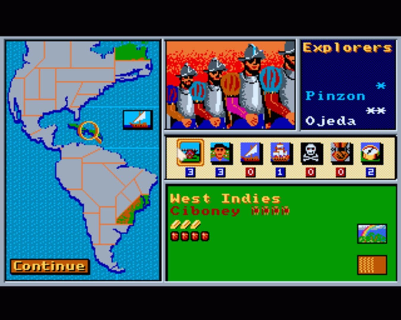 Gold of the Americas: The Conquest of the New World screenshot 1