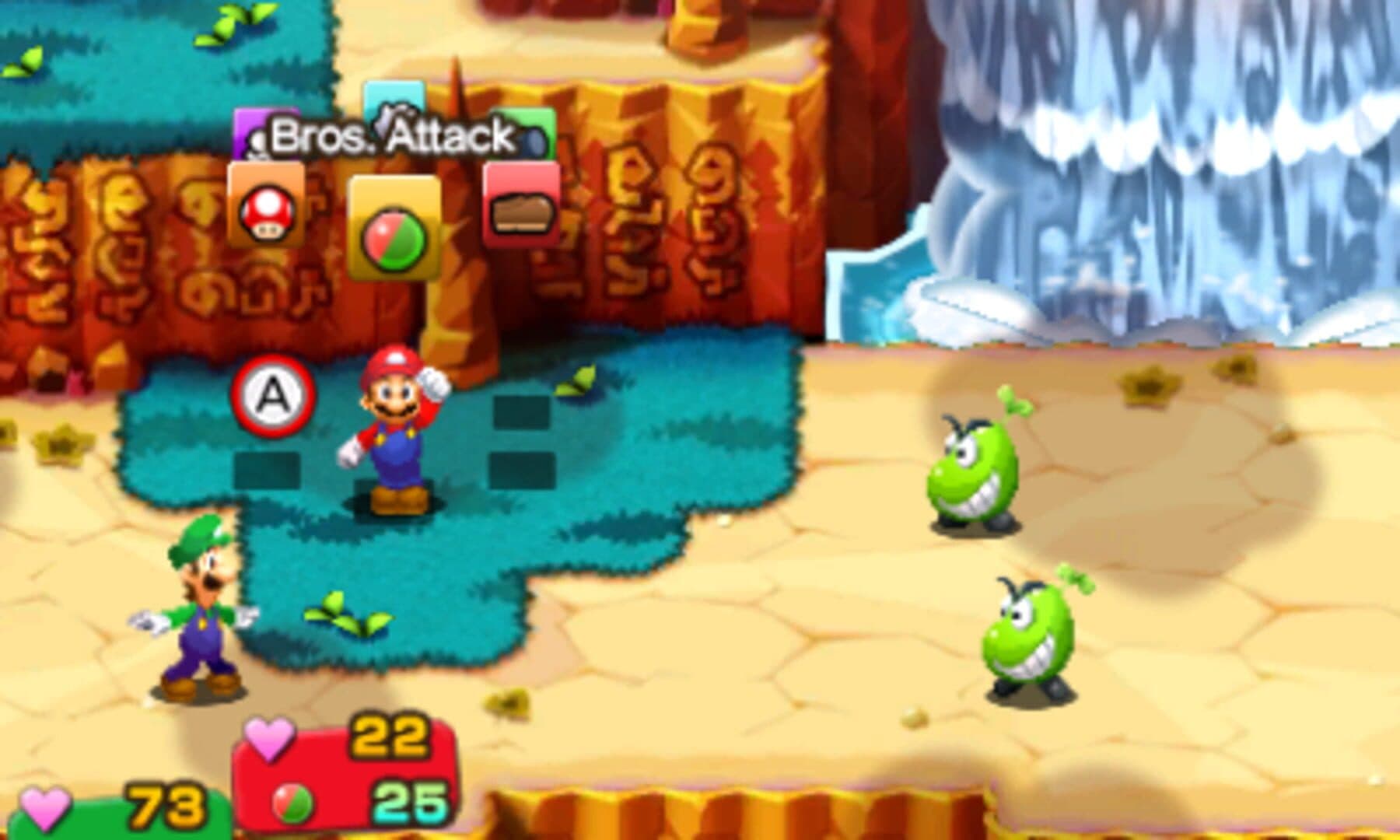 Mario & Luigi: Superstar Saga + Bowser's Minions screenshot 4