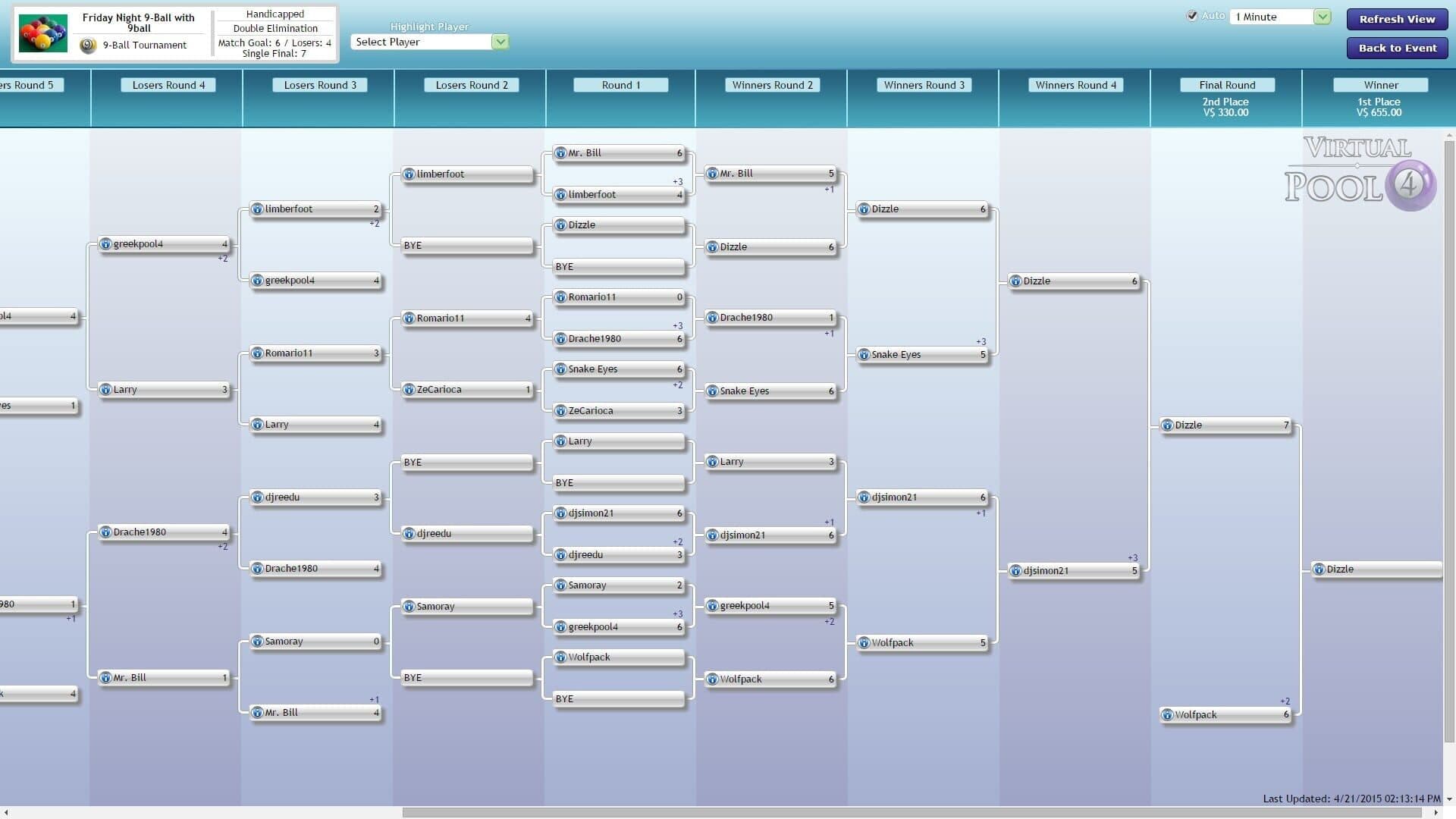Virtual Pool 4 Online screenshot 3