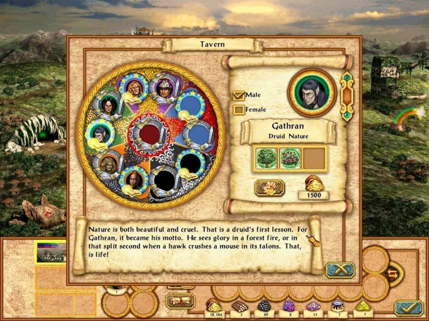 Heroes of Might and Magic IV: Winds of War screenshot 1