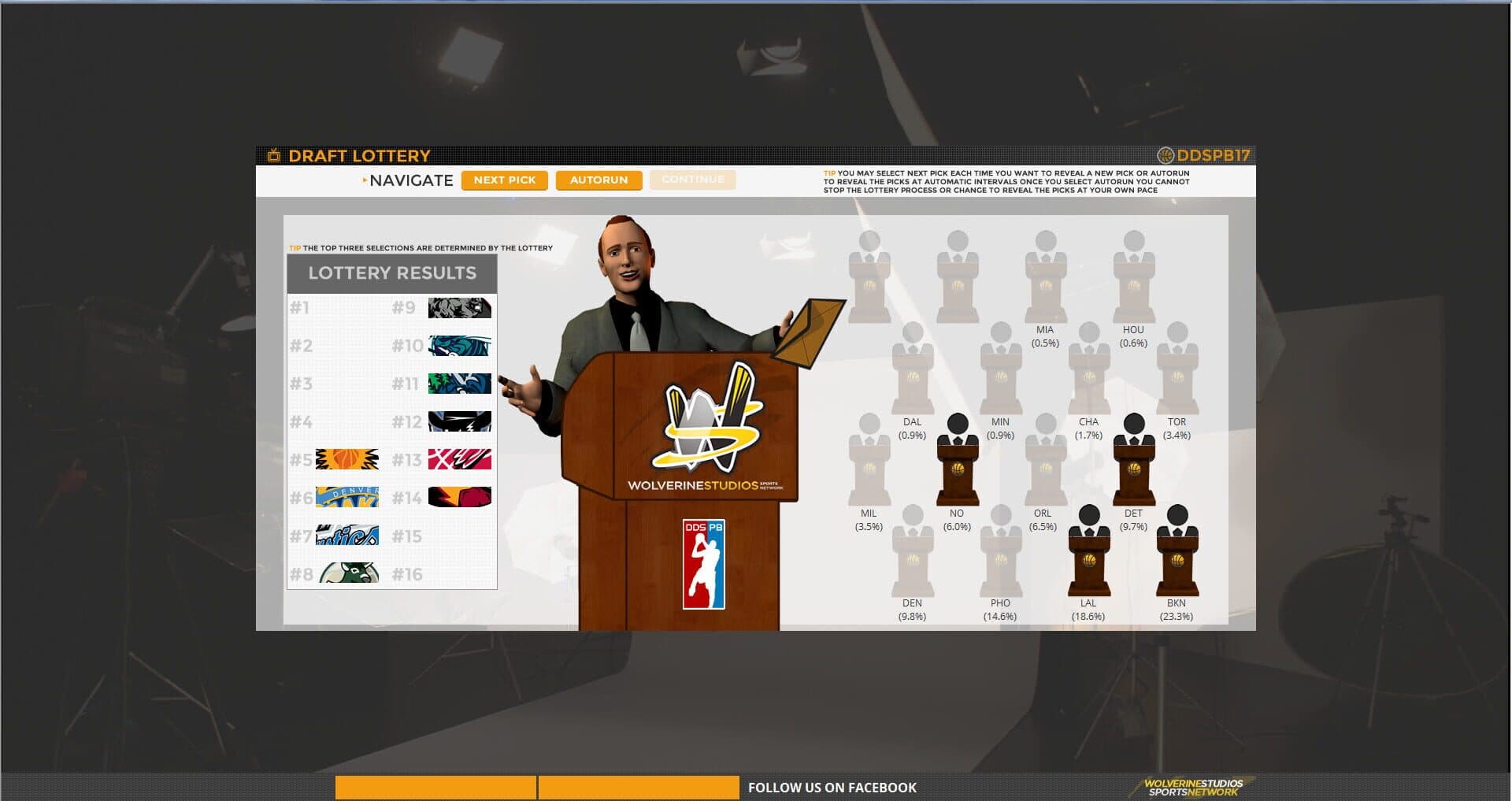 Draft Day Sports: Pro Basketball 2017 screenshot 3