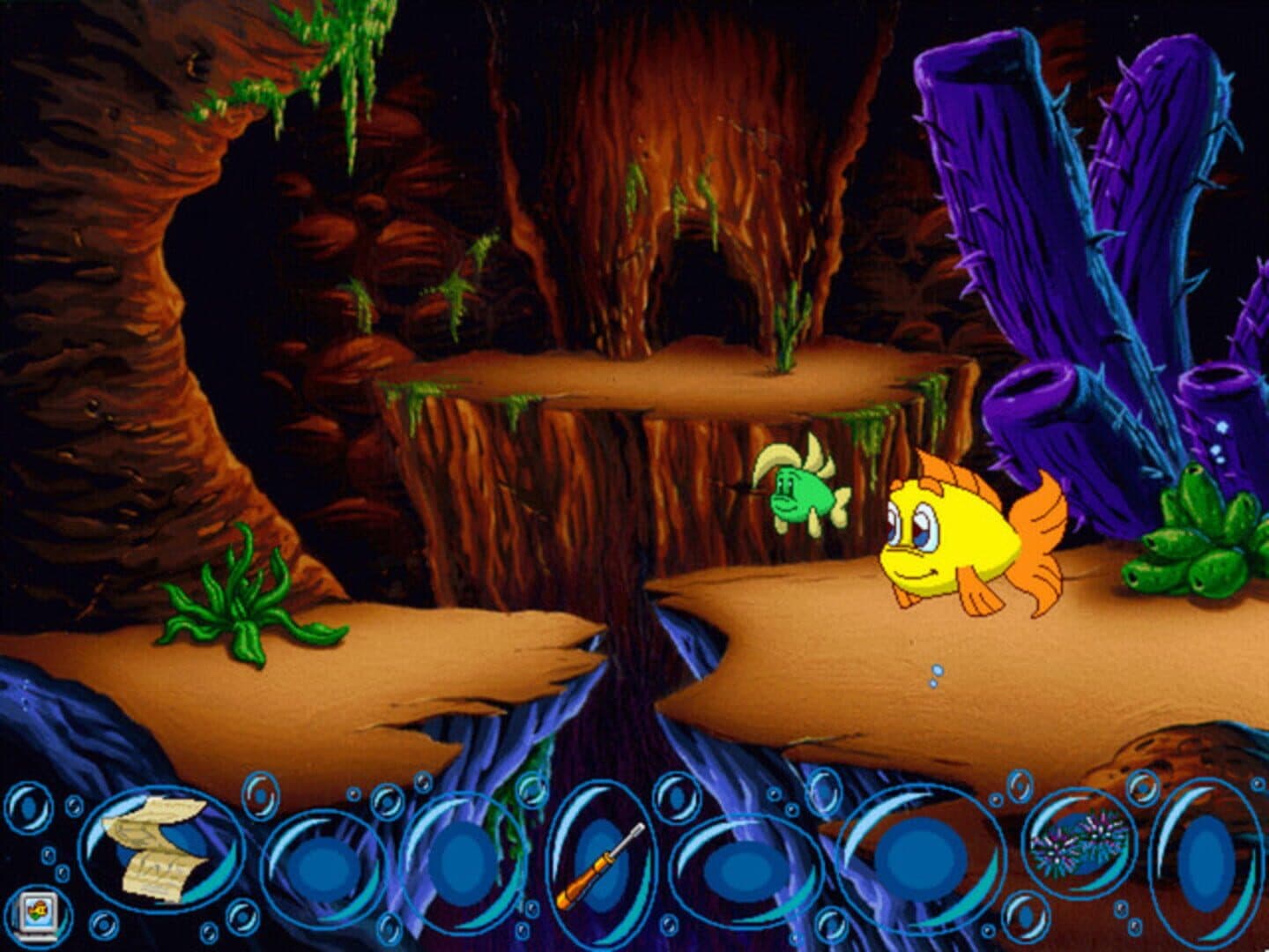 Freddi Fish 4: The Case of the Hogfish Rustlers of Briny Gulch screenshot 2
