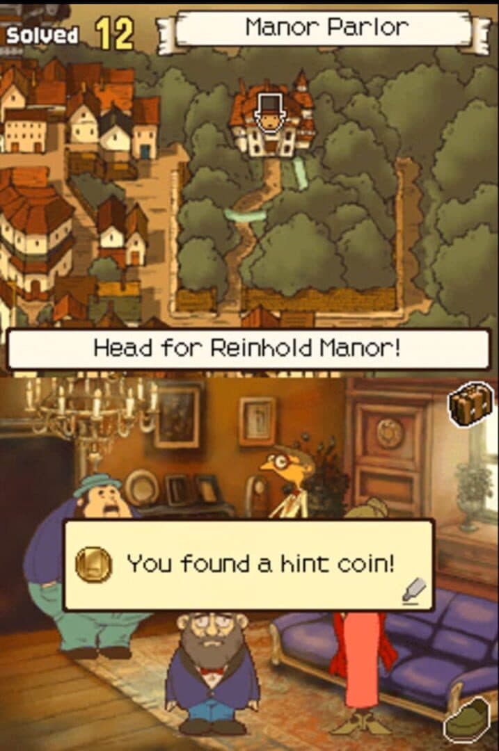 Professor Layton and the Curious Village screenshot 6