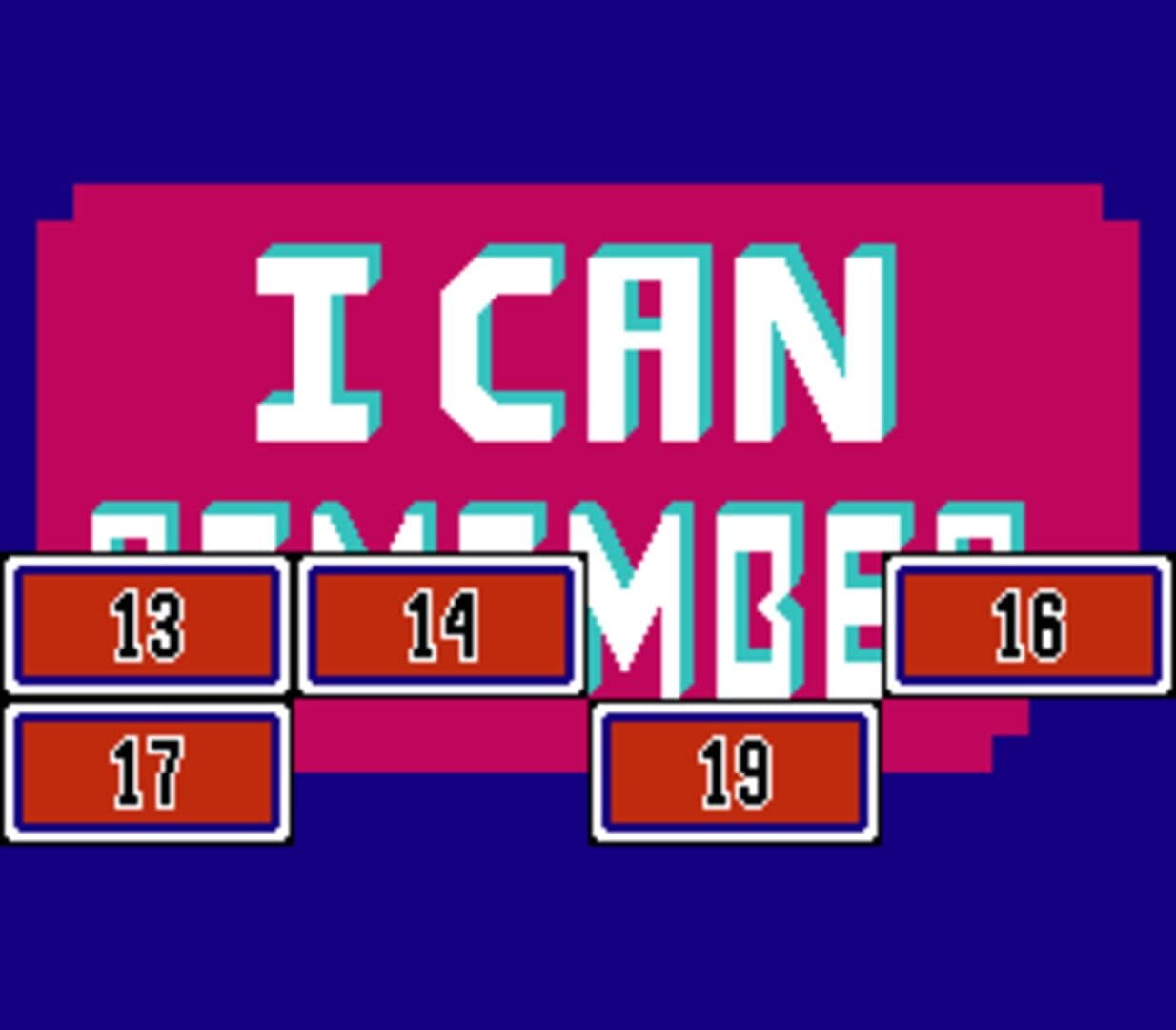 Fisher-Price: I Can Remember screenshot 2
