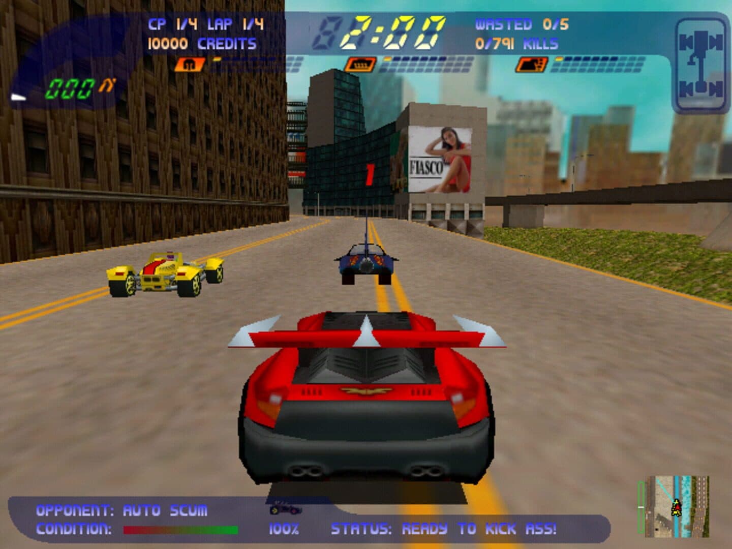 Carmageddon II: Carpocalypse Now screenshot 1