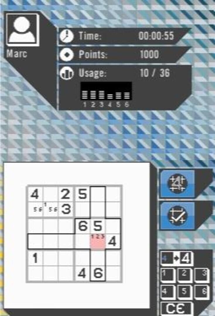 Crazy Sudoku screenshot 2